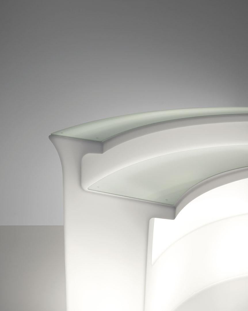Post-Modern Break Bar Lighted Bar Counter by SLIDE Studio For Sale