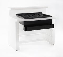 Break Line Lighted Bar Counter by SLIDE Studio