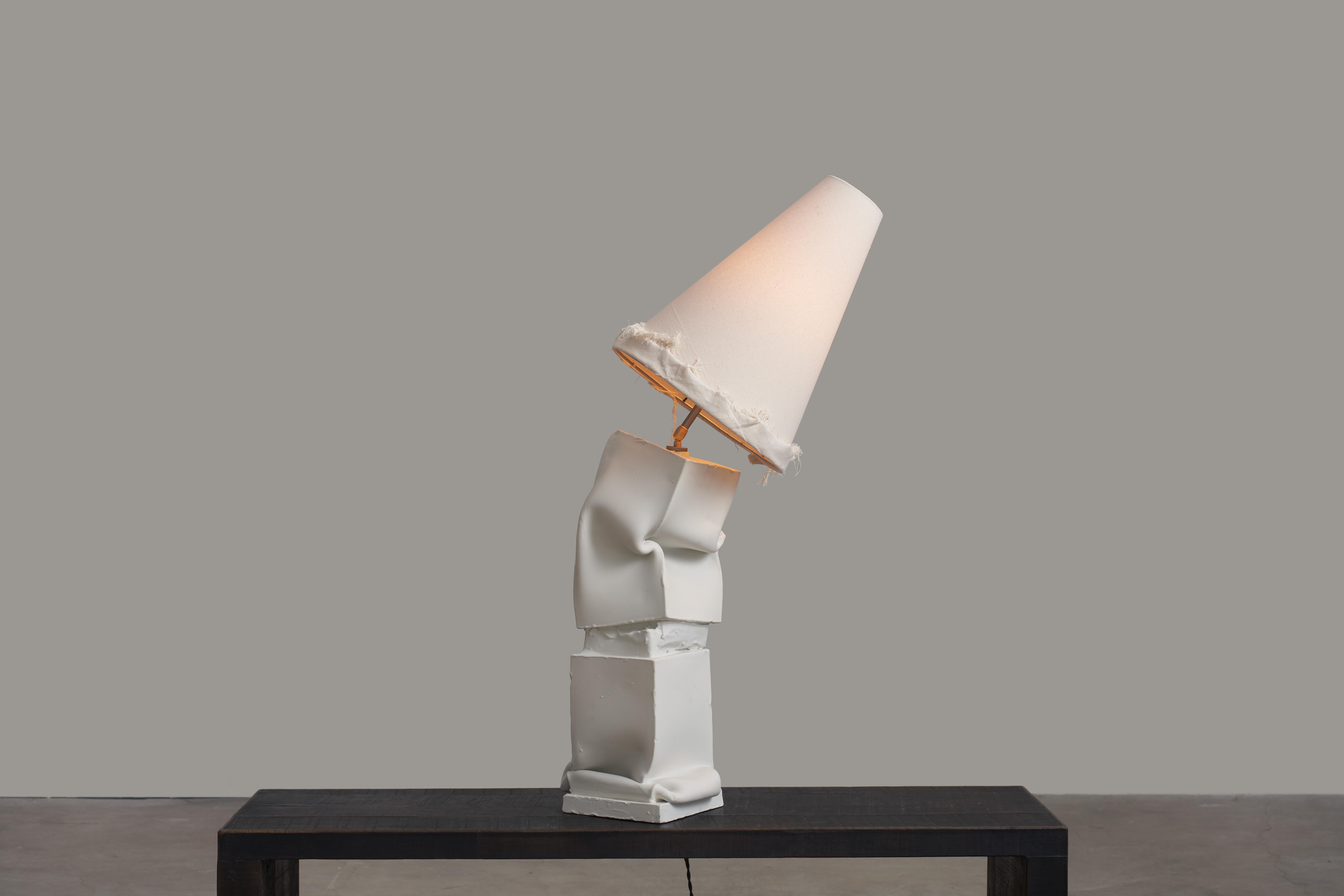Break the Mold: Brenta+Brenta ceramic lamp by Jenna Basso Pietrobon For Sale 2