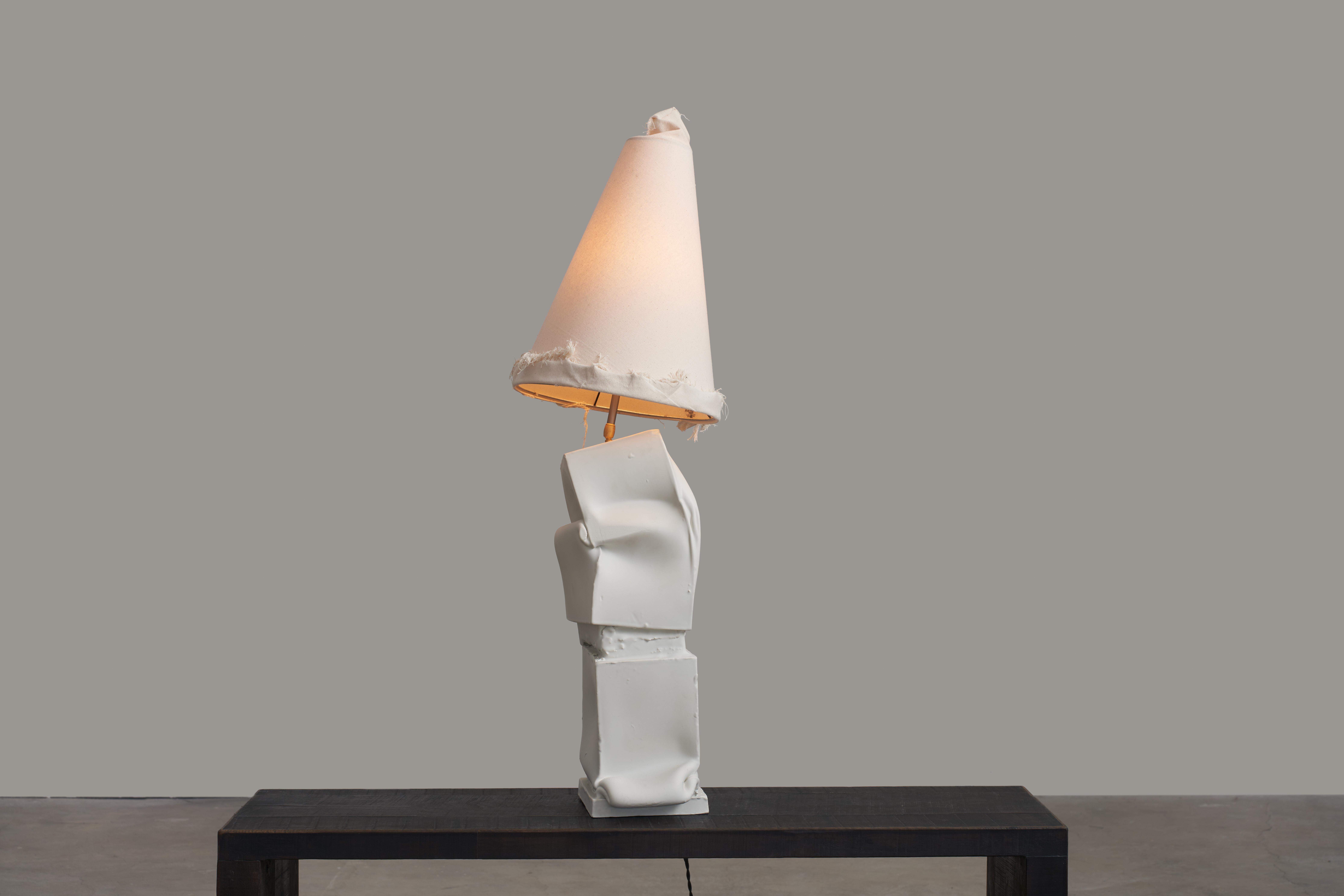 Break the Mold: Brenta+Brenta ceramic lamp by Jenna Basso Pietrobon For Sale 1