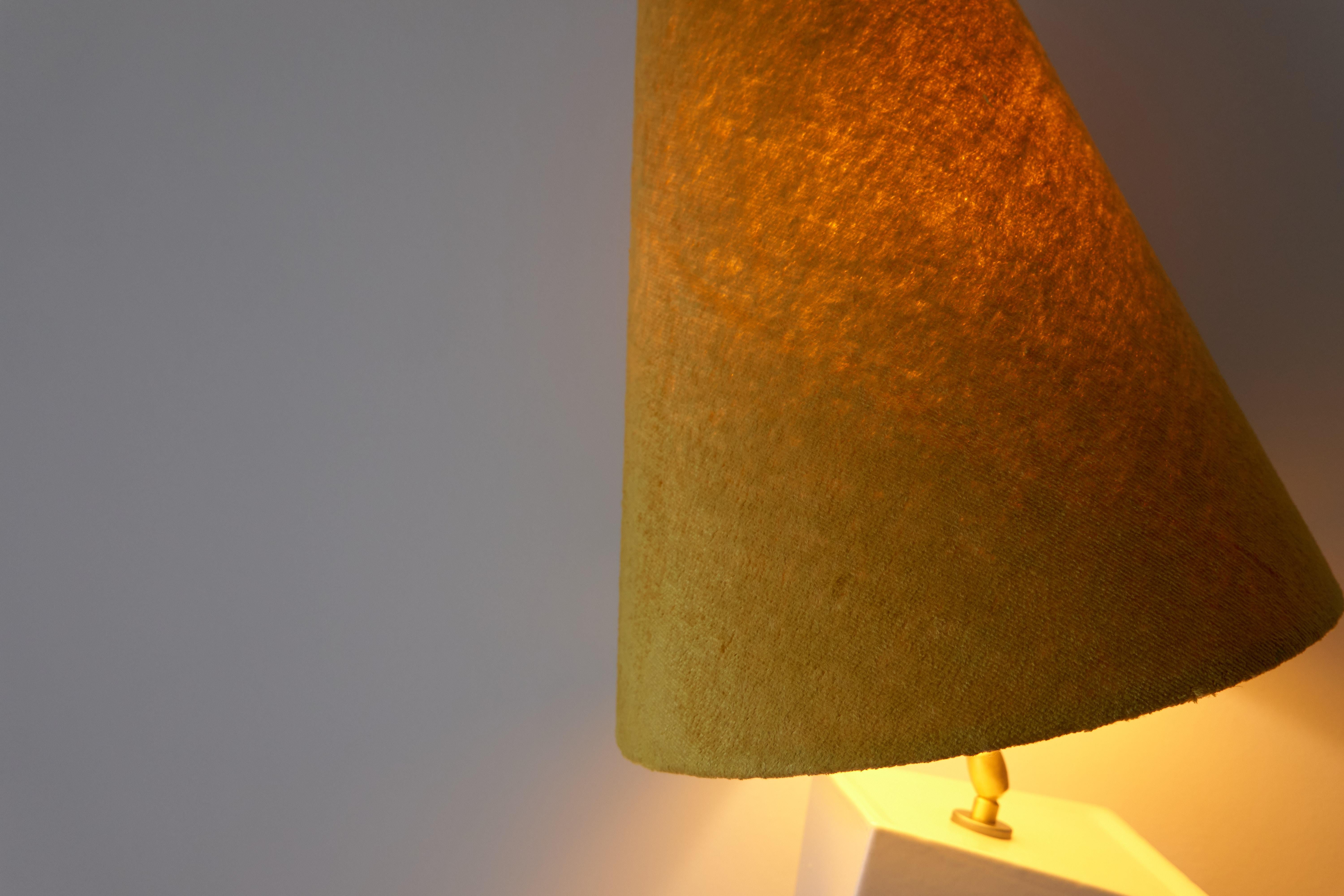 Glazed Break the Mold: Brenta+Brenta ceramic lamp by Jenna Basso Pietrobon For Sale