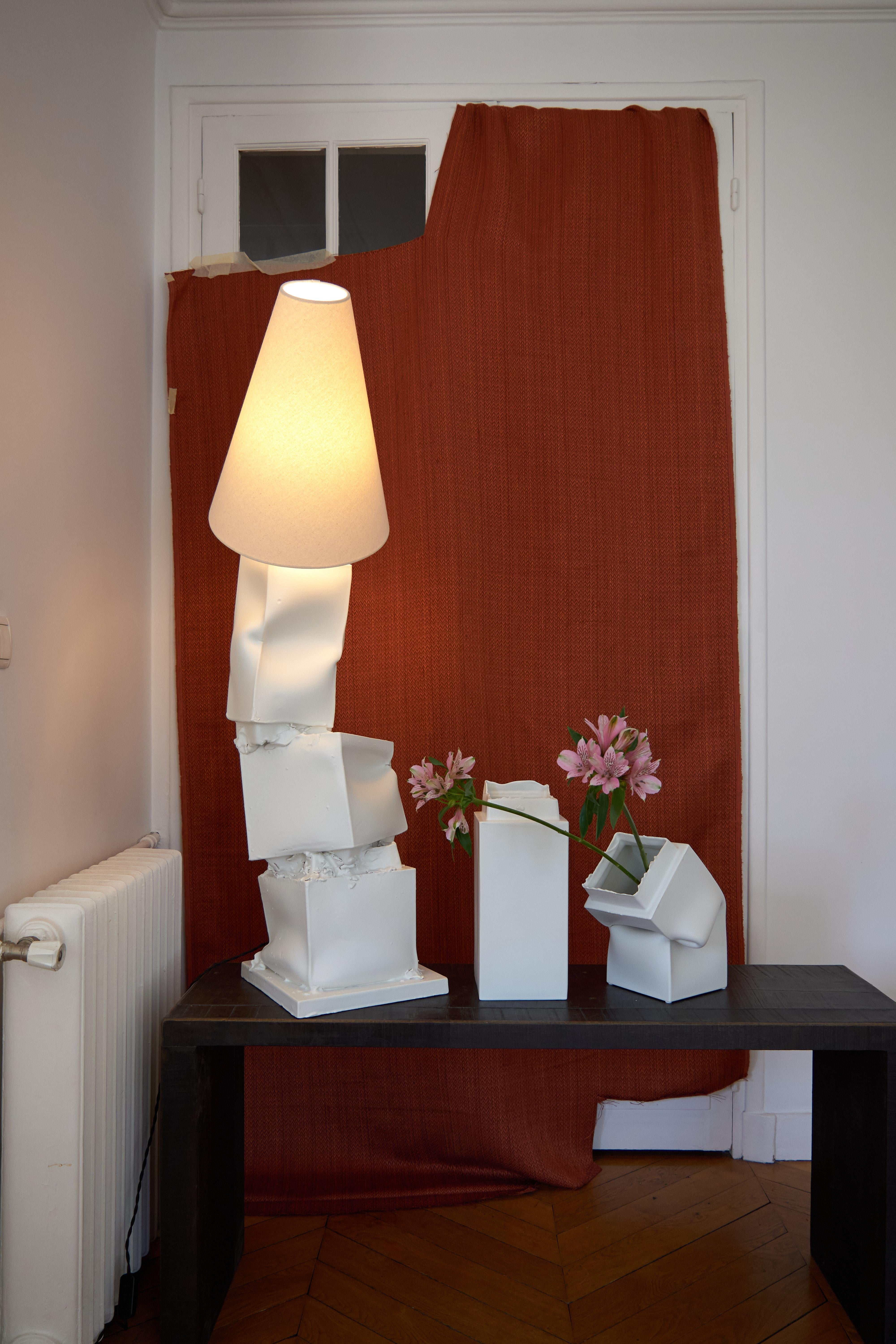 Break the Mold: Marostica+Marostica+Brenta ceramic lamp by Jenna Basso Pietrobon For Sale 4