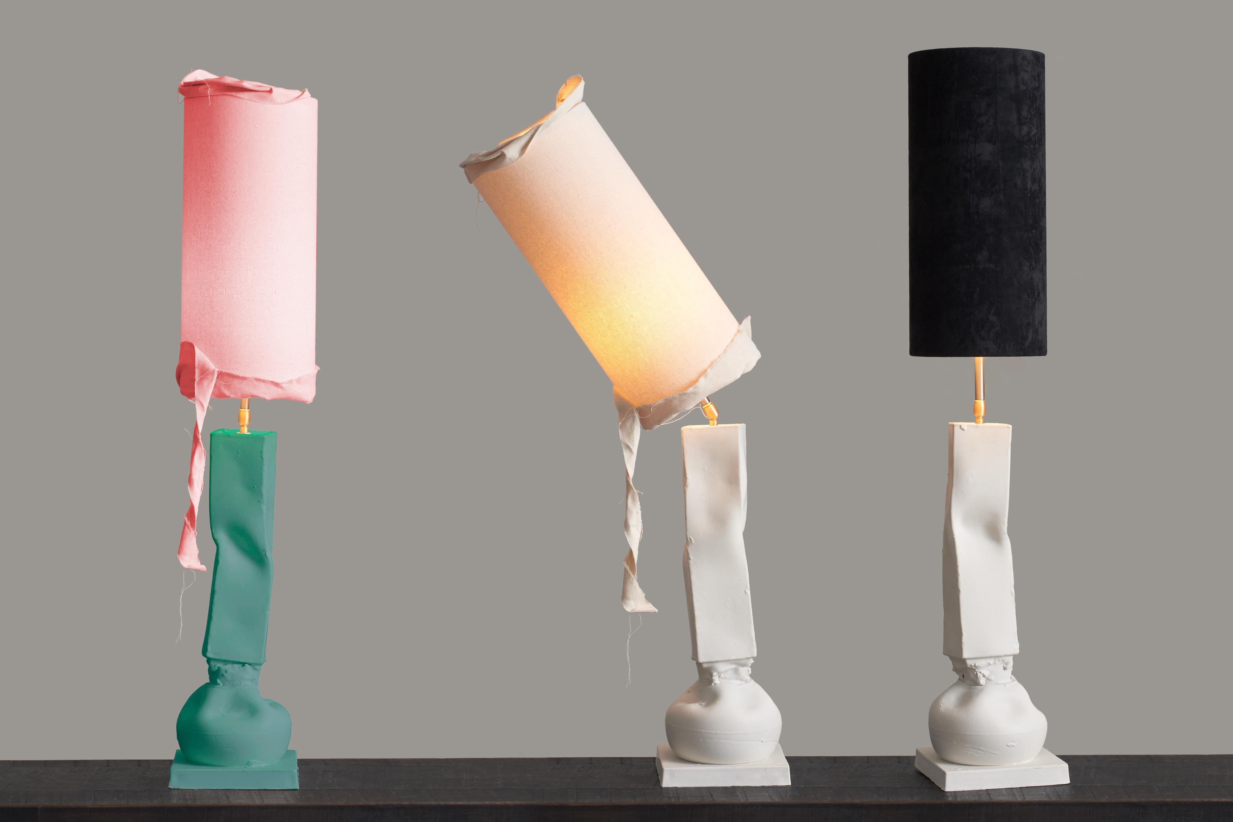 Contemporary Break the Mold: Nove+Crespano ceramic lamp by Jenna Basso Pietrobon For Sale