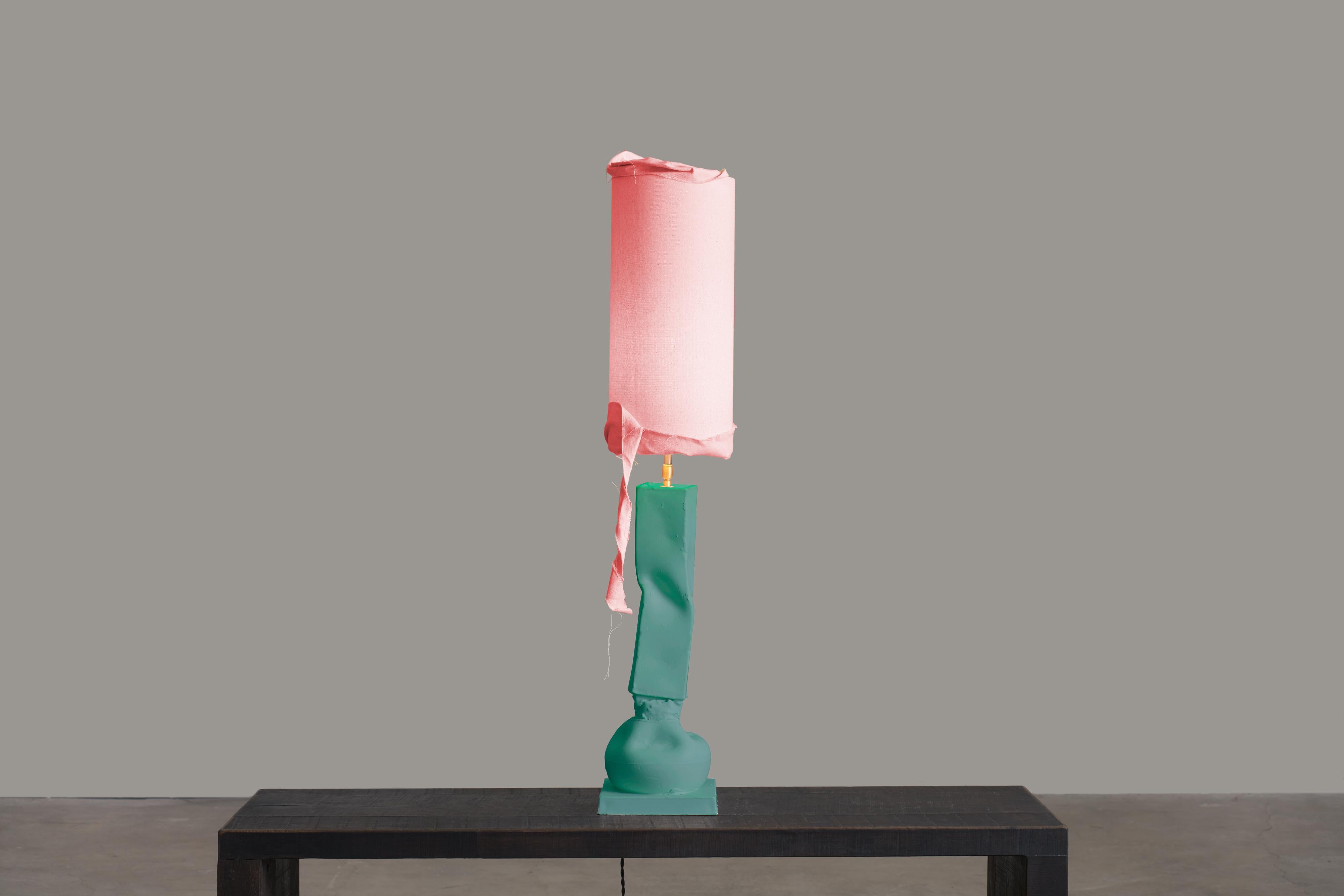 Ceramic Break the Mold: Nove+Crespano ceramic lamp set by Jenna Basso Pietrobon For Sale