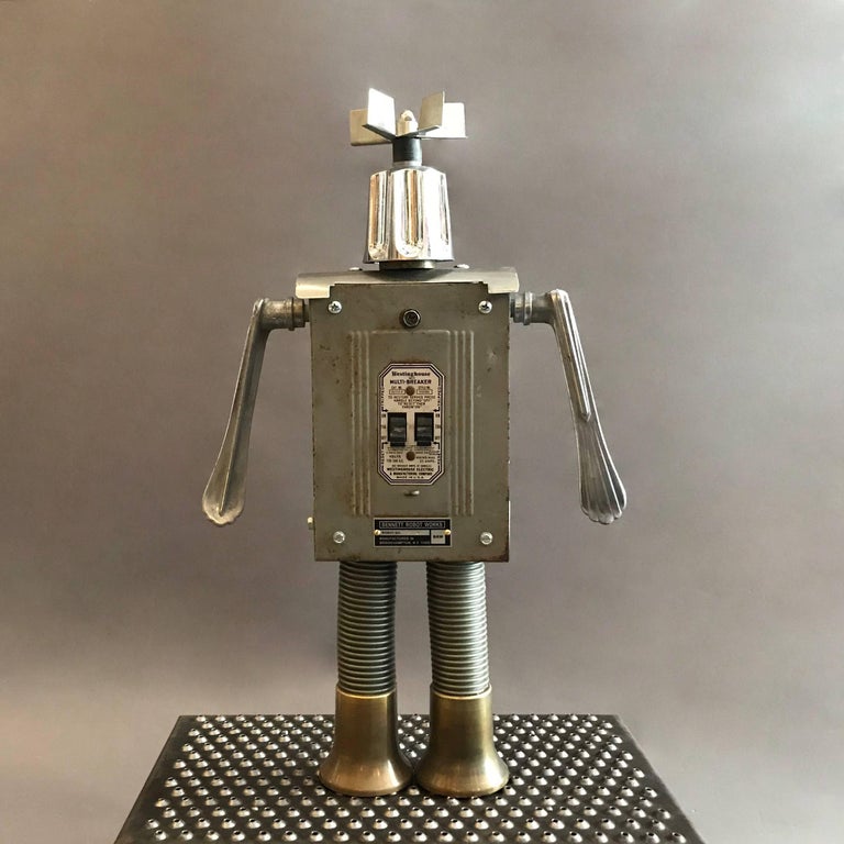 Breaker Robot Sculpture By Bennett Robot Works at 1stDibs