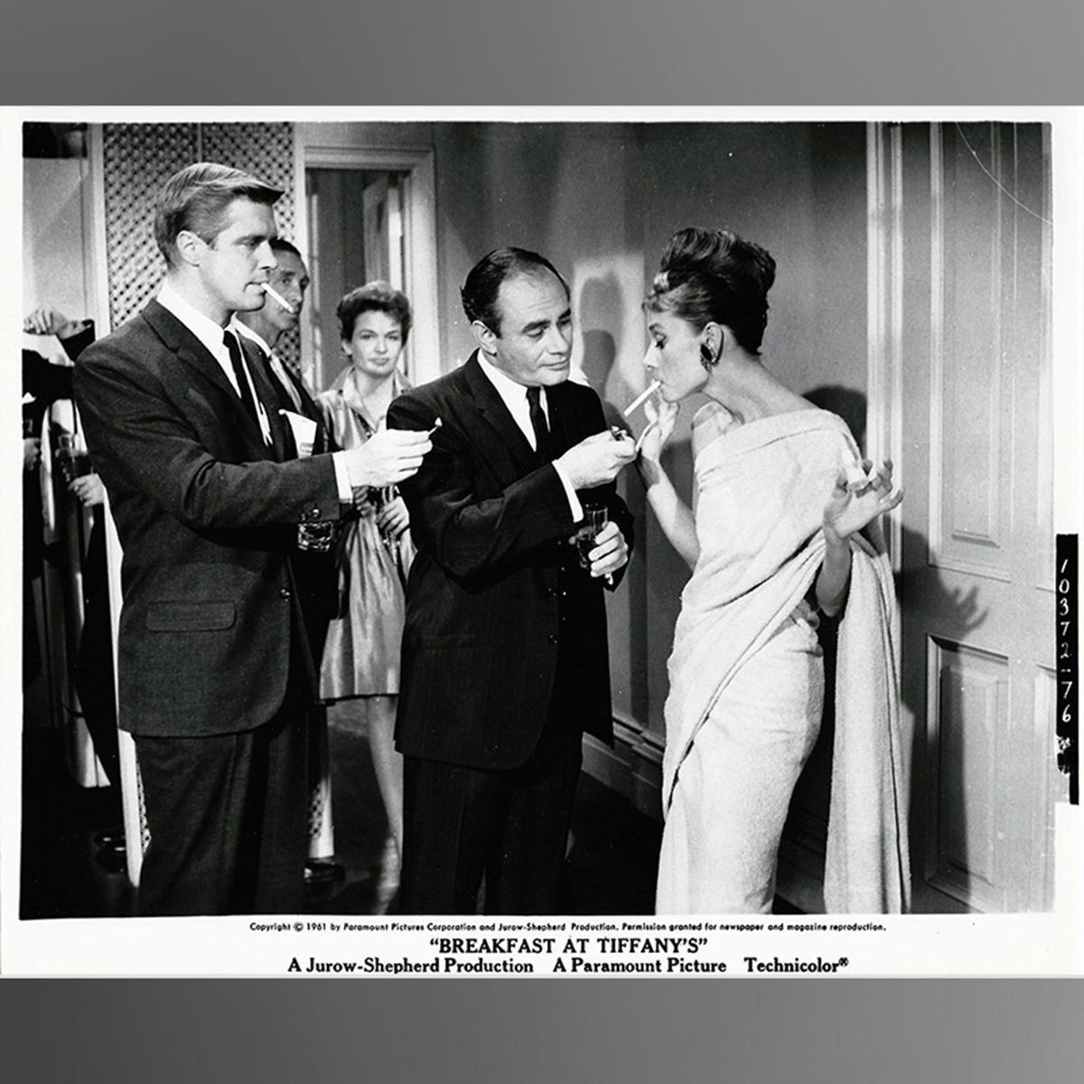 American Breakfast at Tiffany's '1961' Postcard For Sale