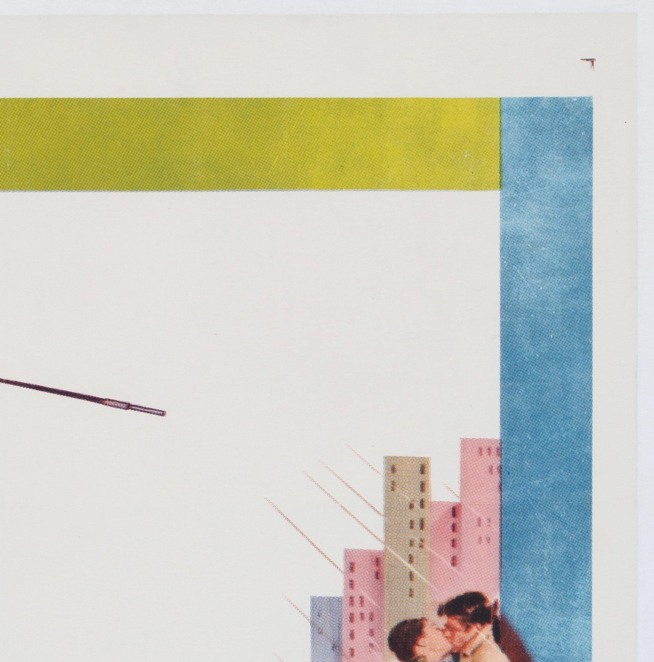 Breakfast at Tiffany's 1961 US 1 Sheet Film Poster, Robert McGinnis In Excellent Condition For Sale In Bath, Somerset