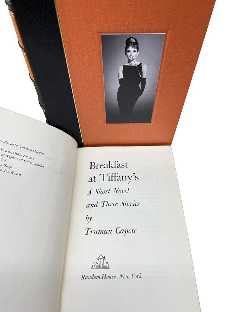 Breakfast at Tiffany's: A Short Novel and Three Stories, by Truman Capote, FIrst Edition, First Printing, 1958
Capote, Truman. Breakfast at Tiffany's: A short novel and three stories. New York: Random House, 1958. First edition, first printing. In
