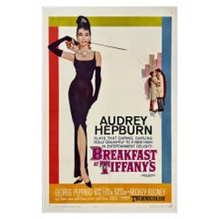 BREAKFAST AT TIFFANY'S Original Vintage One Sheet Movie Poster