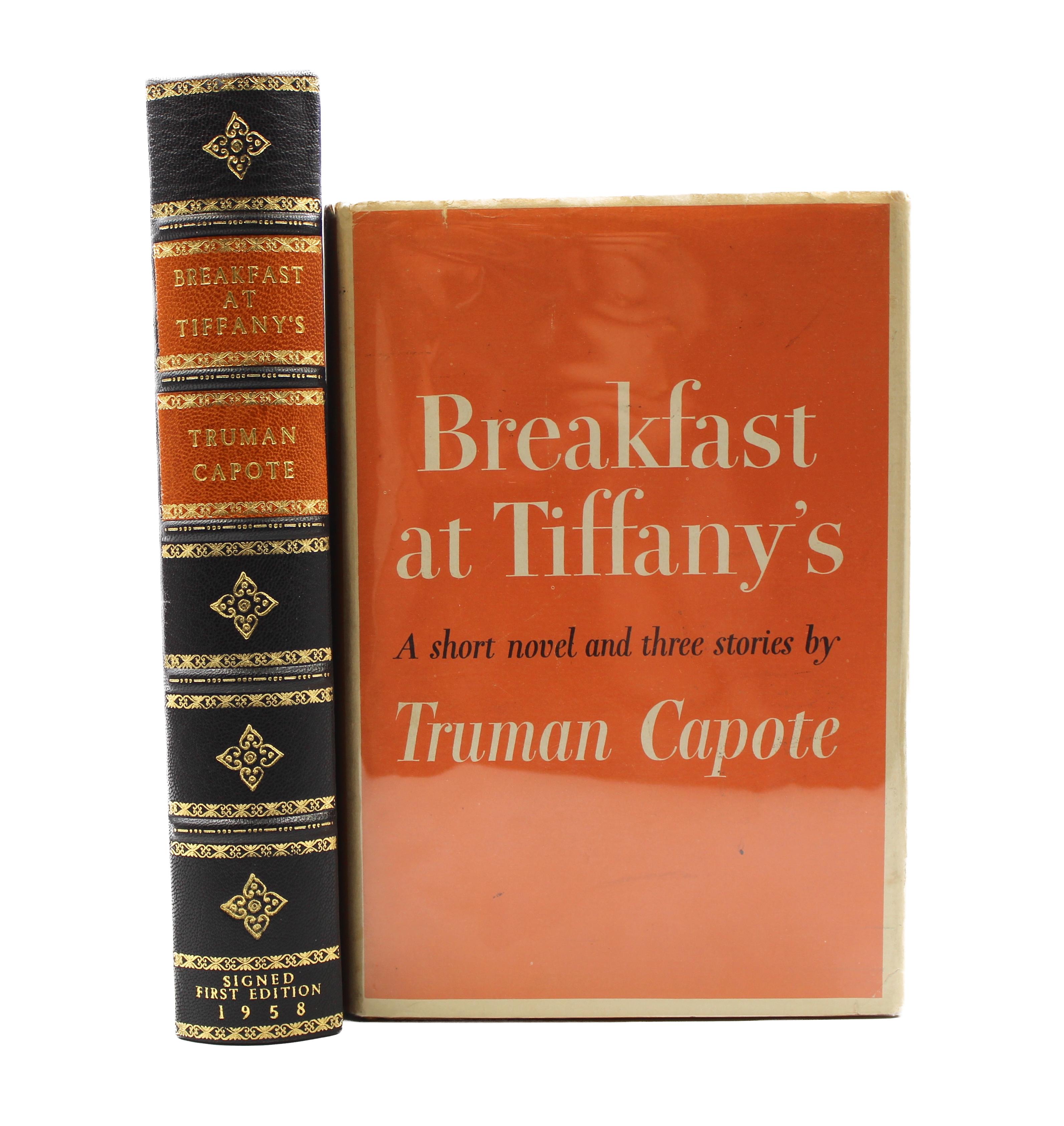 Breakfast at Tiffany's, signé par Truman Capote, première édition, 1958 en vente 2