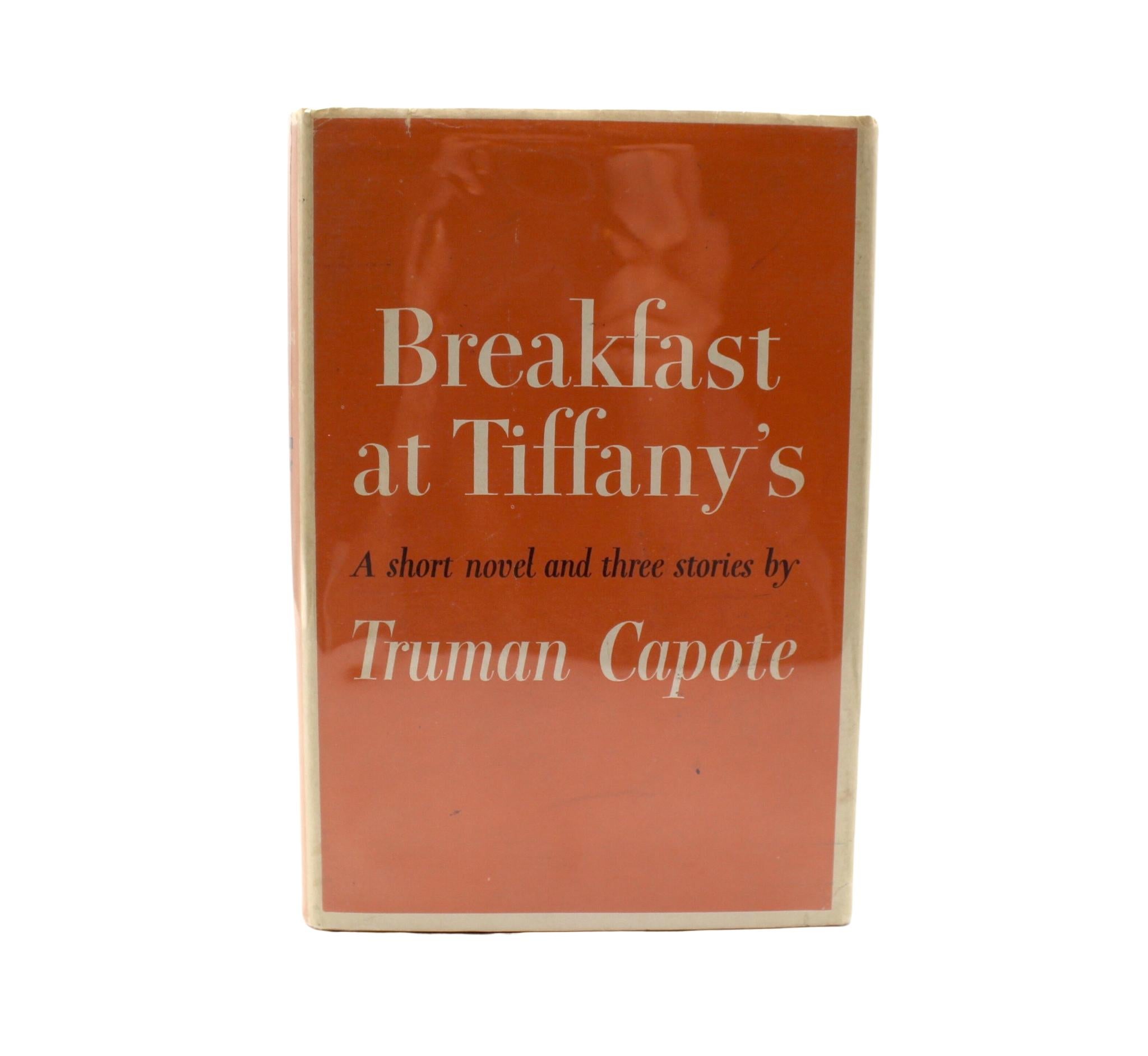 Milieu du XXe siècle Breakfast at Tiffany's, signé par Truman Capote, première édition, 1958 en vente