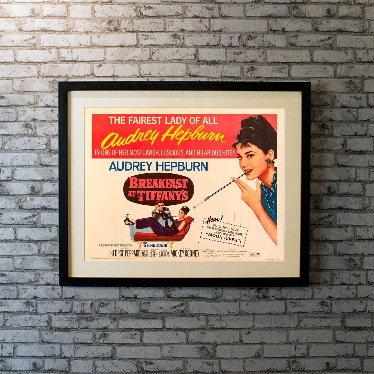 Breakfast At Tiffany's, Unframed Poster, 1965R

Half Sheets (22 X 28 Inches). A young New York socialite becomes interested in a young man who has moved into her apartment building, but her past threatens to get in the way.

Additional