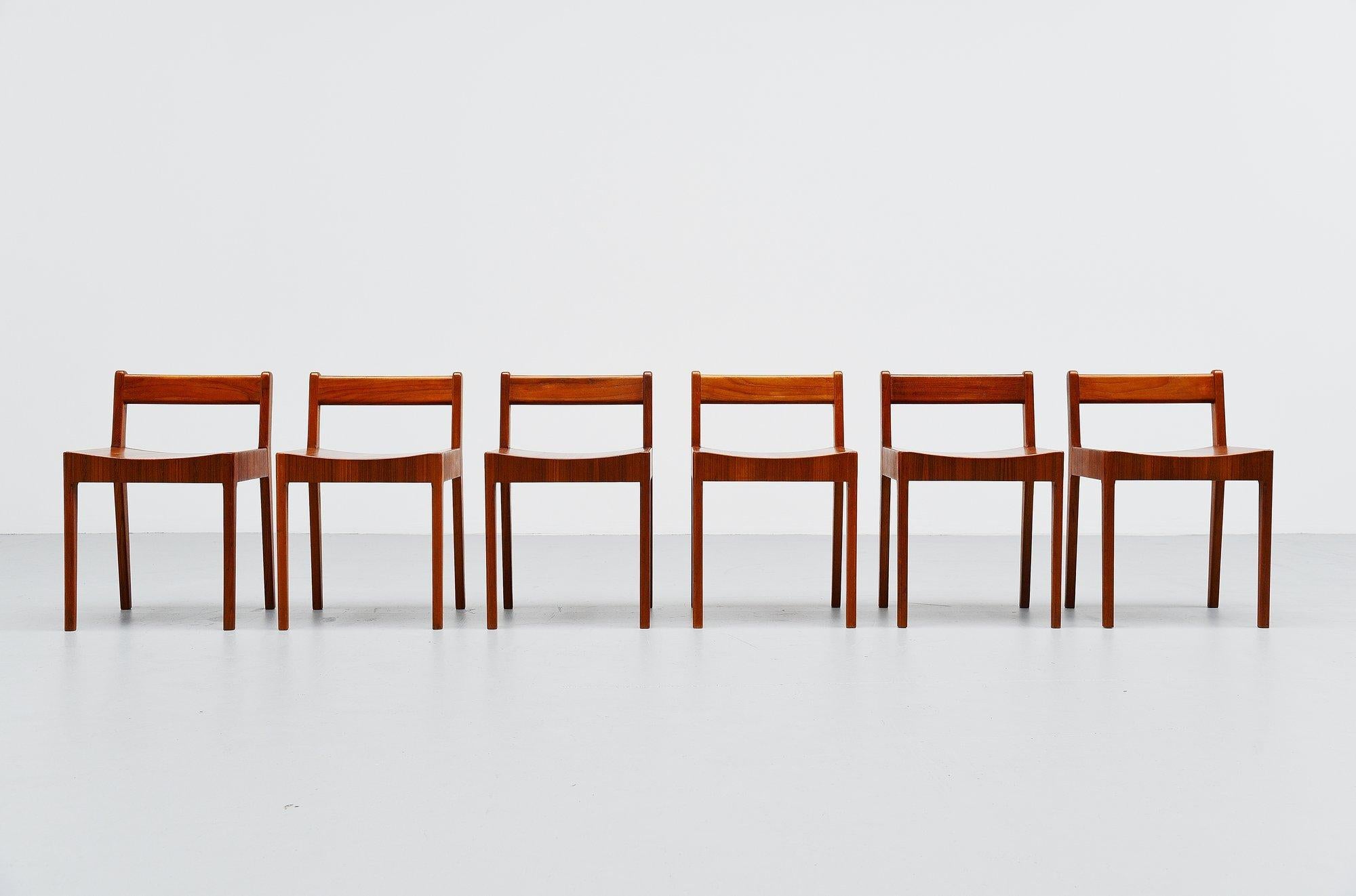 Scandinavian Modern Breakfast Chairs by Plyfa, Denmark, 1960