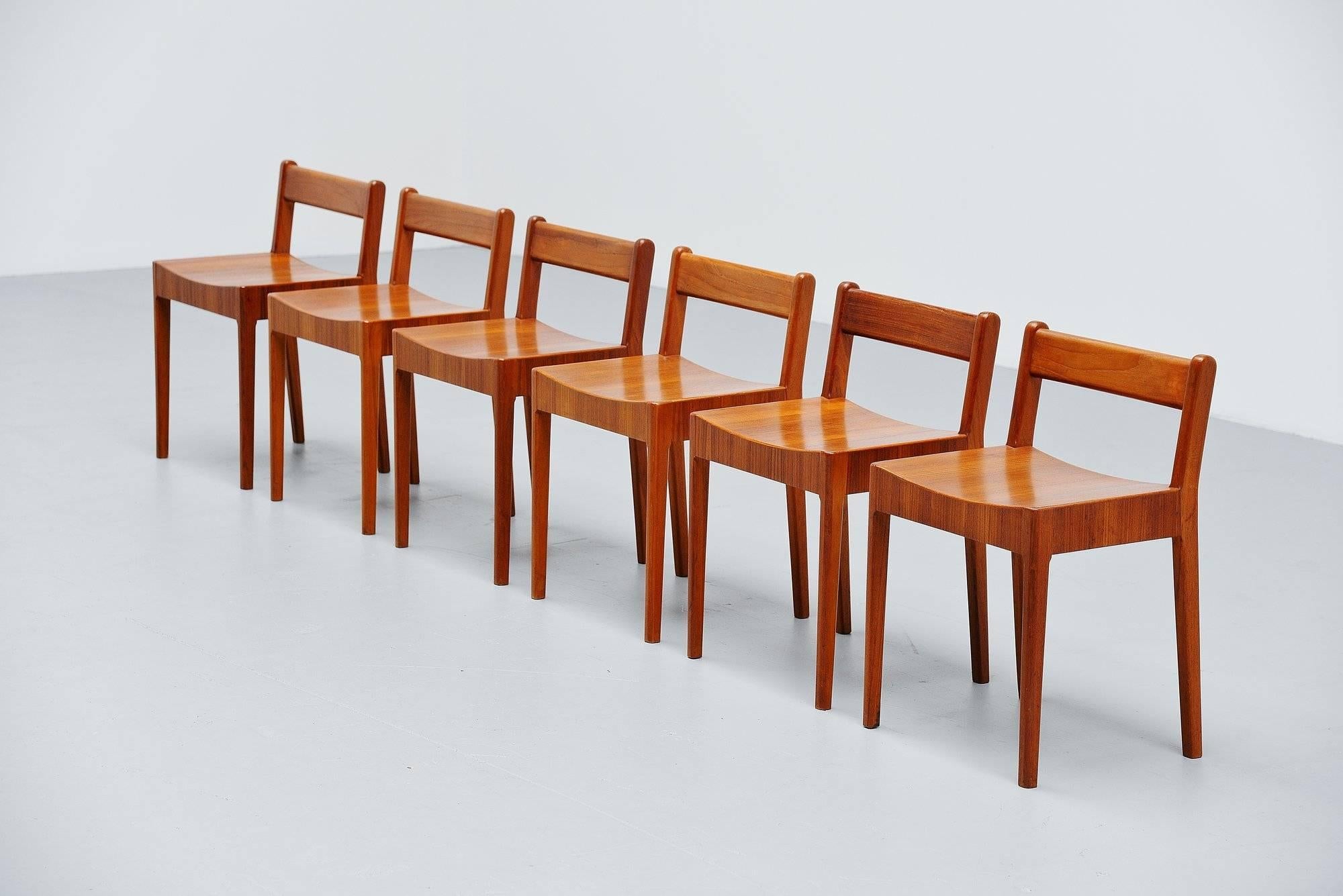 Scandinavian Modern Breakfast Chairs by Plyfa Denmark, 1960