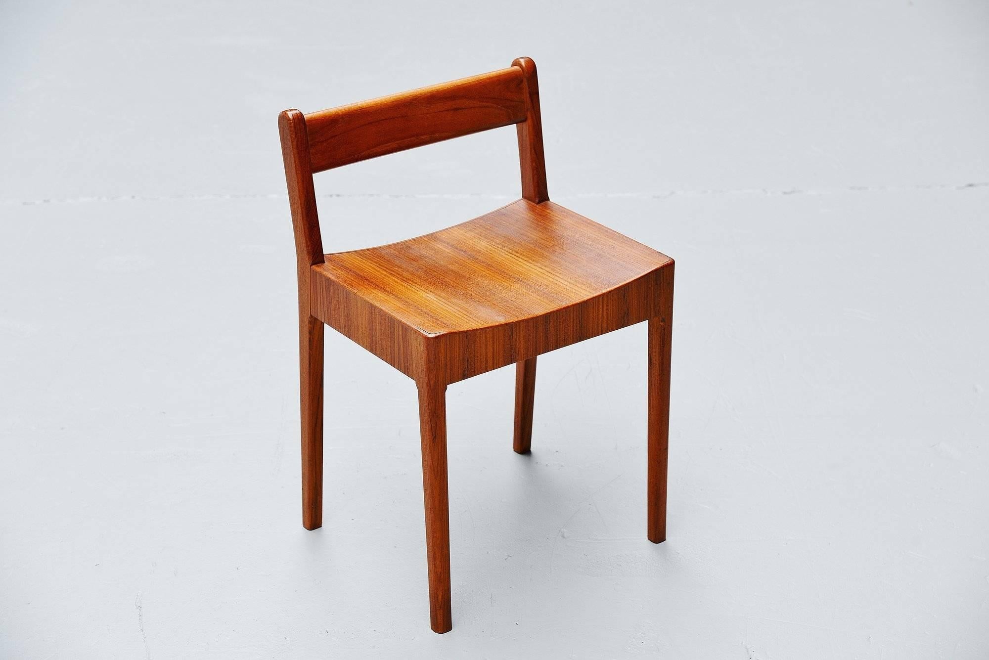 Mid-20th Century Breakfast Chairs by Plyfa Denmark, 1960