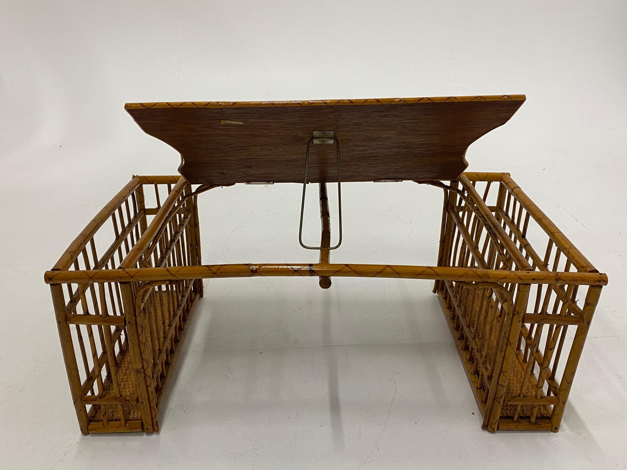 rattan breakfast tray
