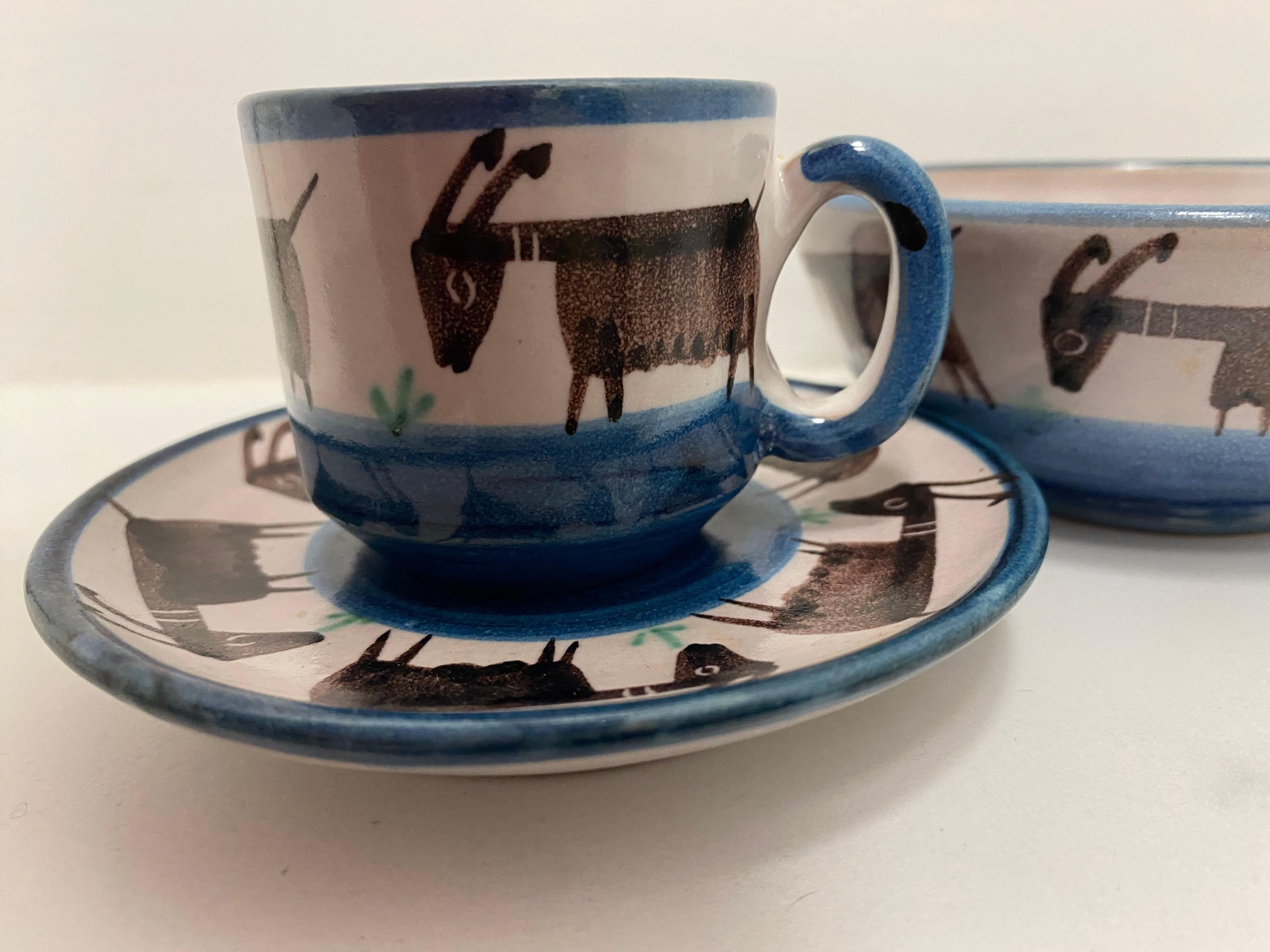 Breakfast Set by Vincenzo Pinto Vietri Italy Otro en venta