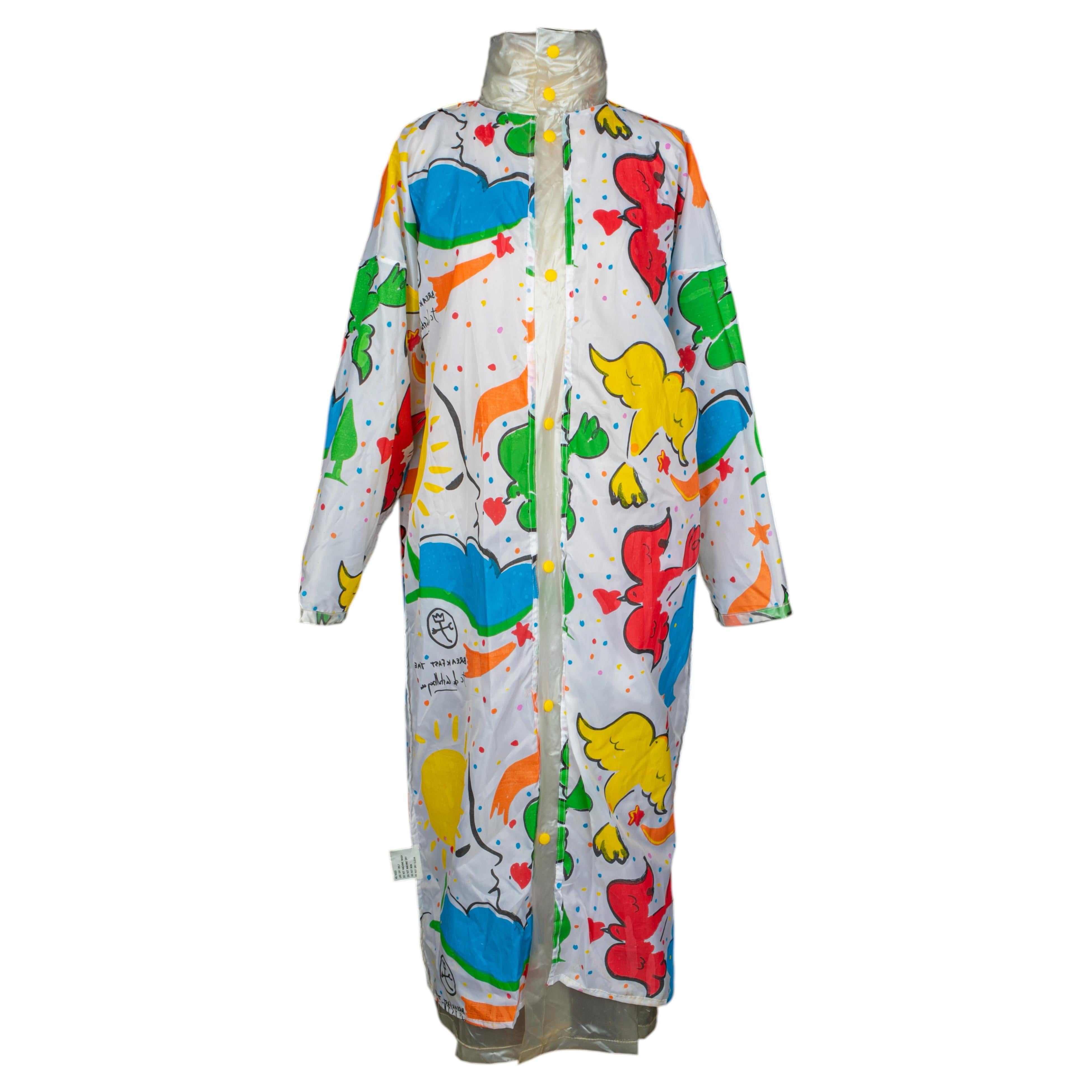 "Breakfast Time" raincoat by Jean-Charles de Castelbajac, circa 2000