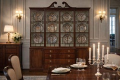Breakfront Secretary Bookcase, circa 1785