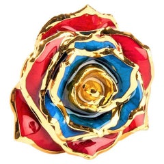 Breath of Armenia, Glossy Lacquer Real Rose Eternal Lapel Pin
