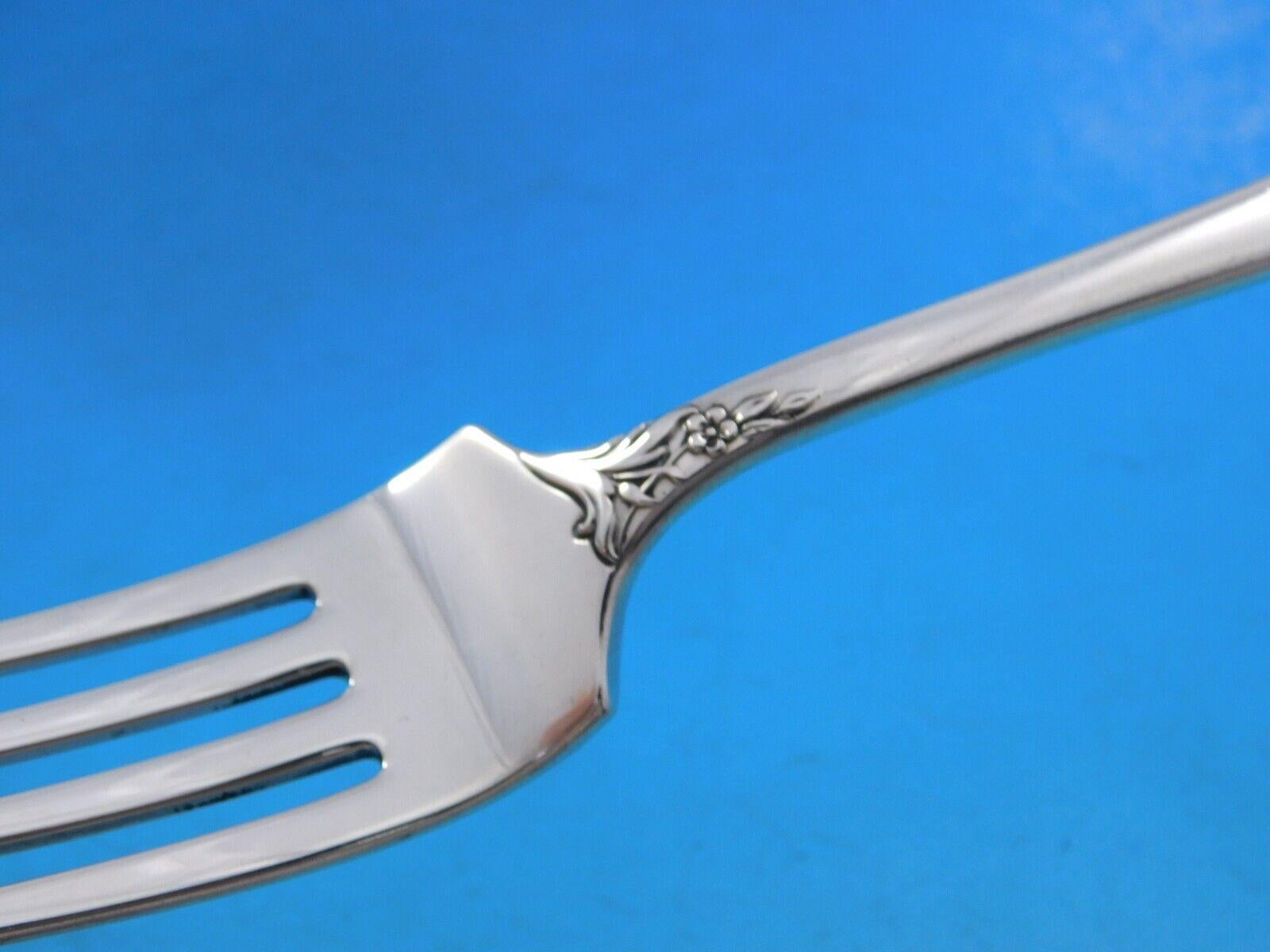20th Century Breath of Spring II by Amston Sterling Silver Flatware Set Service 45 Pieces For Sale