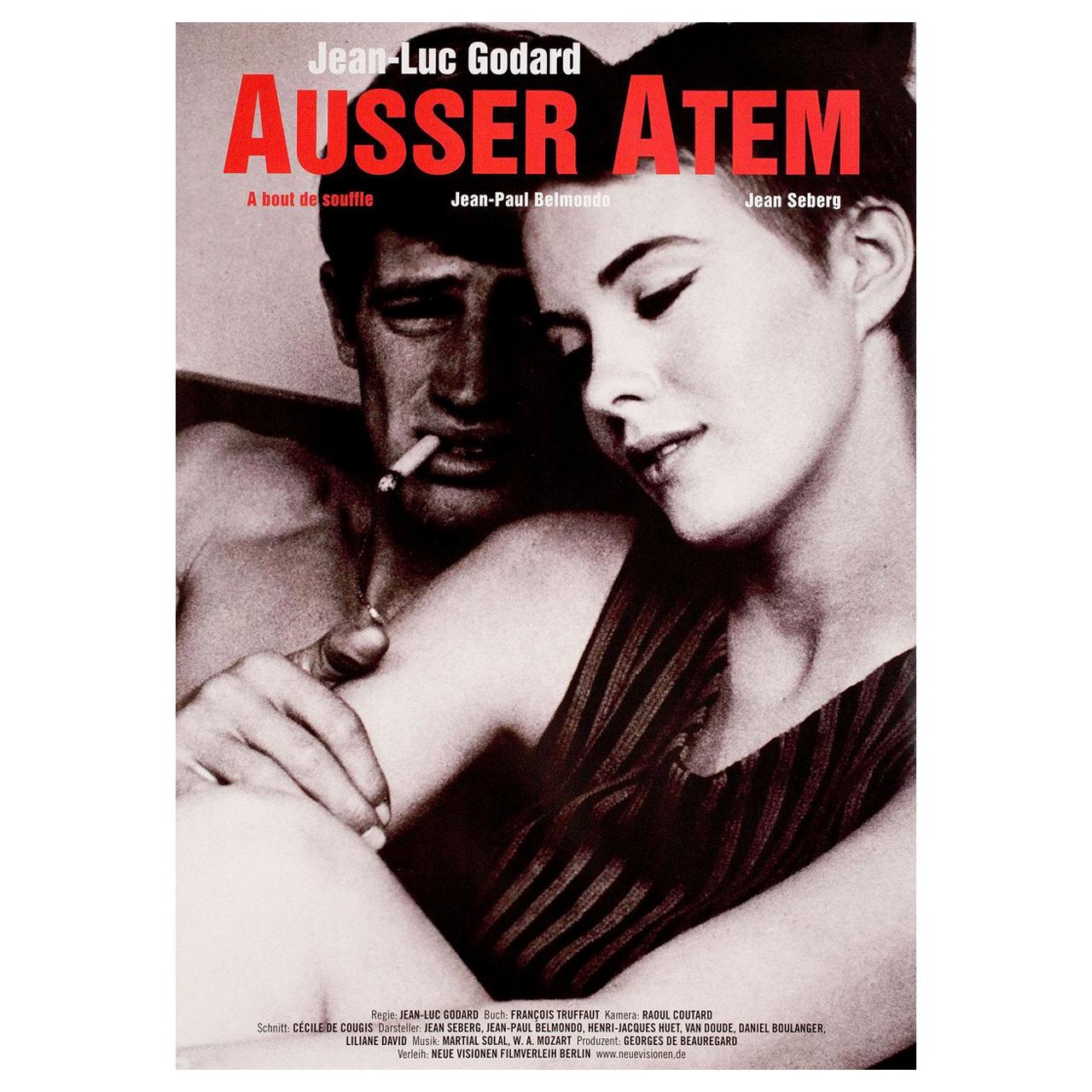 'Breathless' R2000 German A1 Film Poster