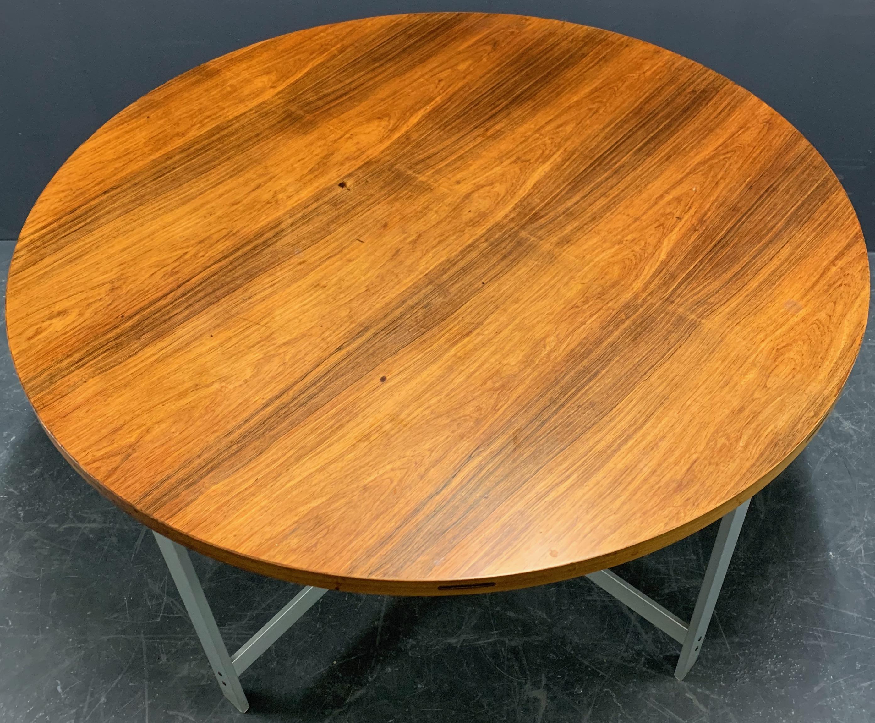 Breathtaking Circular Extension Table No. 54 by Jorgen Hoj 7