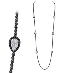 Breathtaking Diamond 18K White Gold Necklace for Her