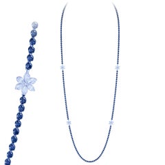 Breathtaking Diamond 18k White Gold Necklace for Her