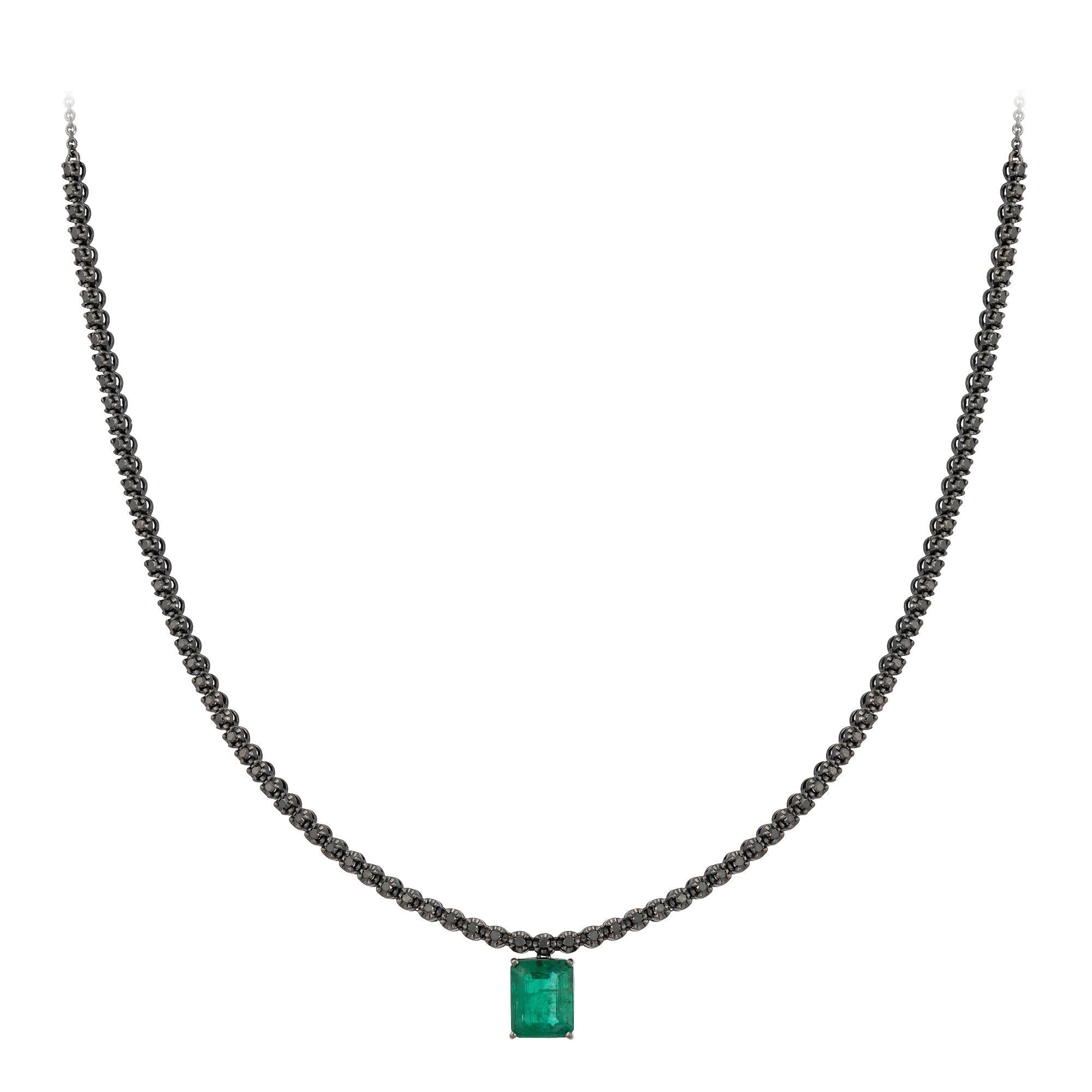18k white gold necklace women's
