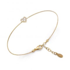 Breathtaking Diamond Yellow Gold Bracelet for Her