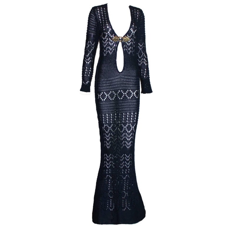 ABSOLUTELY INSANE EMILIO PUCCI MIDNIGHT BLUE CROCHET KNIT CUTOUT GOWN

DESIGNED BY PETER DUNDAS

SOLD OUT IMMEDIATELY

WORN BY TOPMODELS AS CLAUDIA SCHIFFER, MIRANDA KERR AND MANY OTHERS


DETAILS:

Exclusive and gorgeous EMILIO PUCCI crochet knit