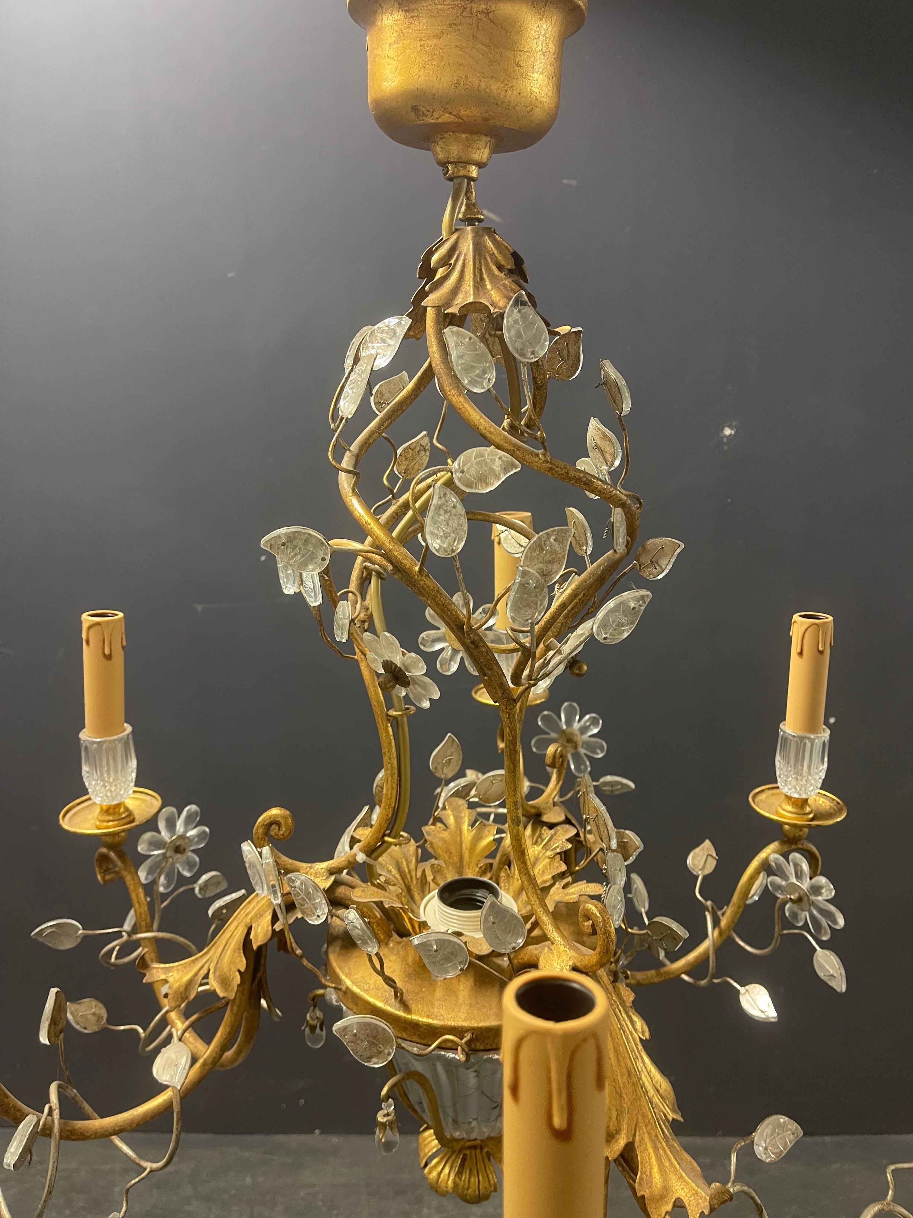 Breathtaking Maison Bagues Chandelier For Sale 7