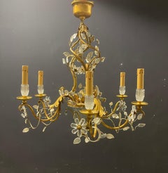 Breathtaking Maison Bagues Style Crystal Chandelier