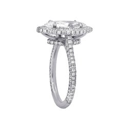 Diana M. Custom 3.26 cts Engagement  Marquise Cut Diamond Ring