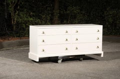 Breathtaking Restored Art Deco Chest by Widdicomb, circa 1950- Pair Available