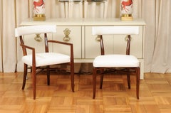 Breathtaking Set of 10 Klismos Dining Chairs by Robsjohn-Gibbings for Widdicomb