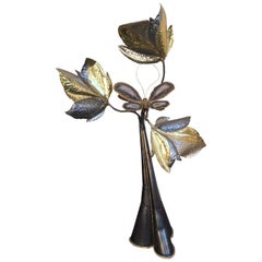 Breathtaking Unique Illuminated Sculpture or Floor Lamp by Artist Isabelle Faure