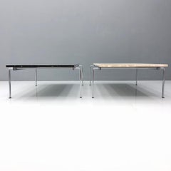Preben Fabricius & Jorgen Kastholm Coffee Table FK 91 White Marble Kill Int.