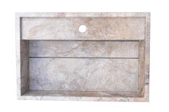 Breccia Aurora Marble Sink