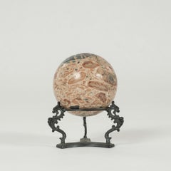 Breccia Marble Sphere