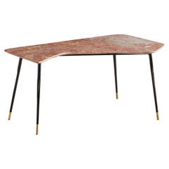 Couchtisch aus Marmor von Breccia Pernice von Gio Ponti, Italien, 1950er Jahre