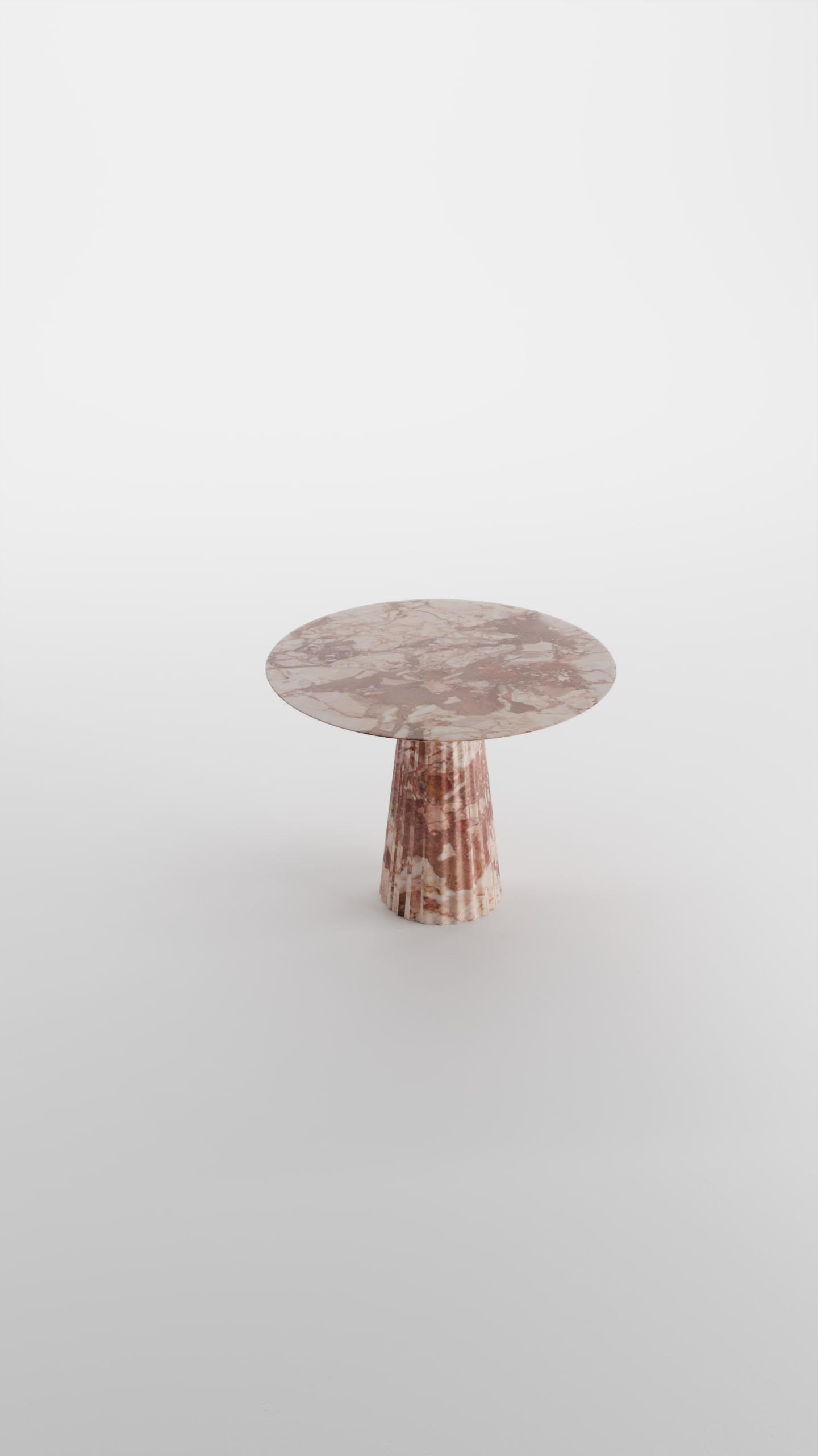 Indian Breccia Pernice Marble Dining Table