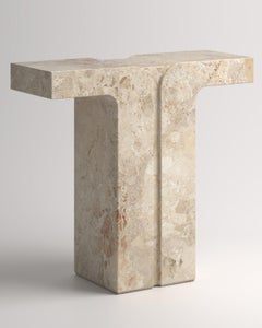 Breccia Pernice T-02 Marble Console by Serafini