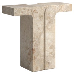 Breccia Pernice T-02 Marble Console by Serafini