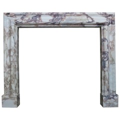 Breche Violette Bolection Fireplace