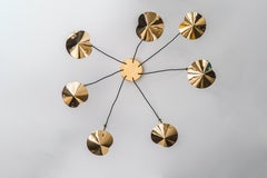 Breeze Suspension Lamp, hancrafted in Porto with Brass