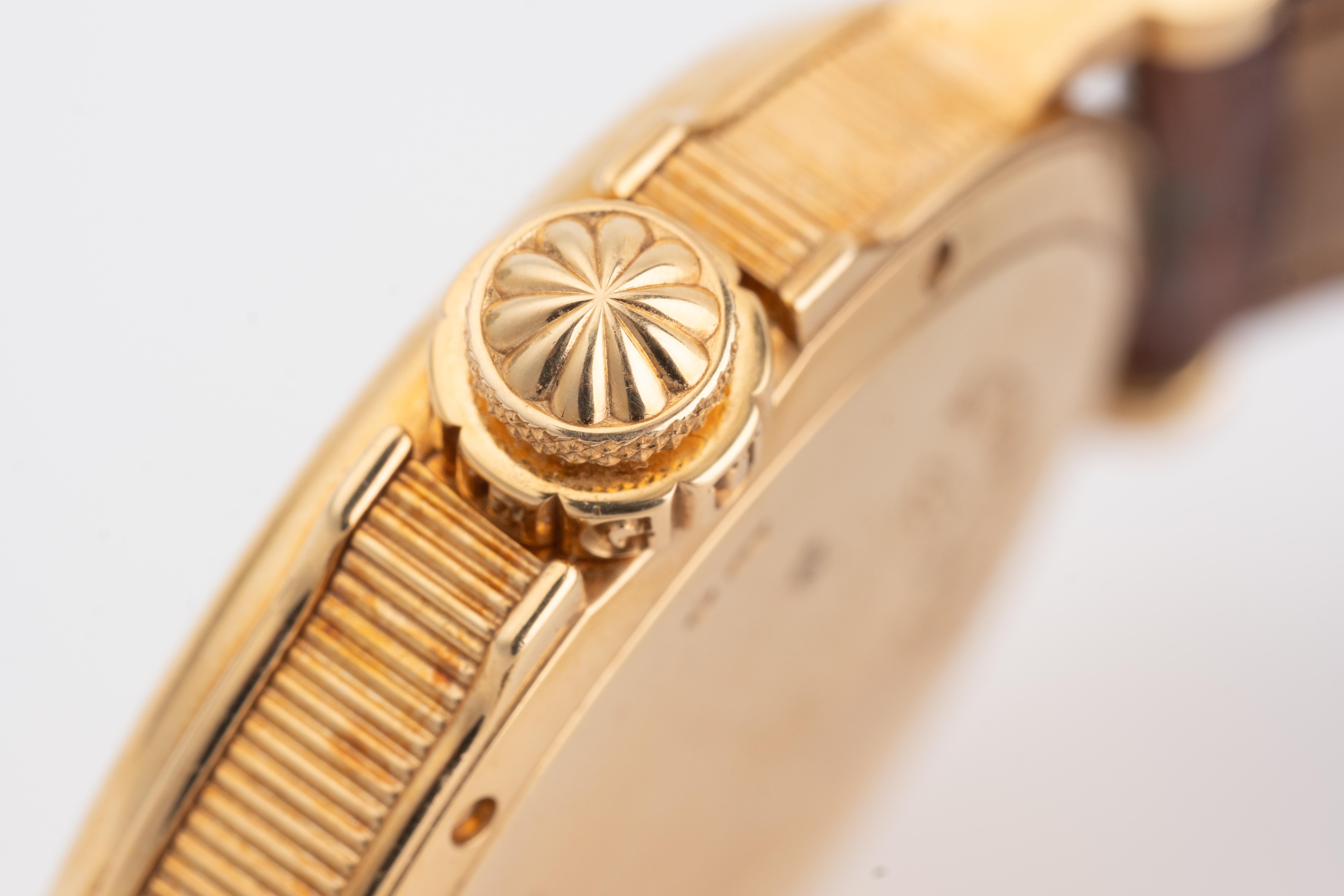 Breguet Montre-bracelet Worldtime automatique en or 18 carats en vente 3