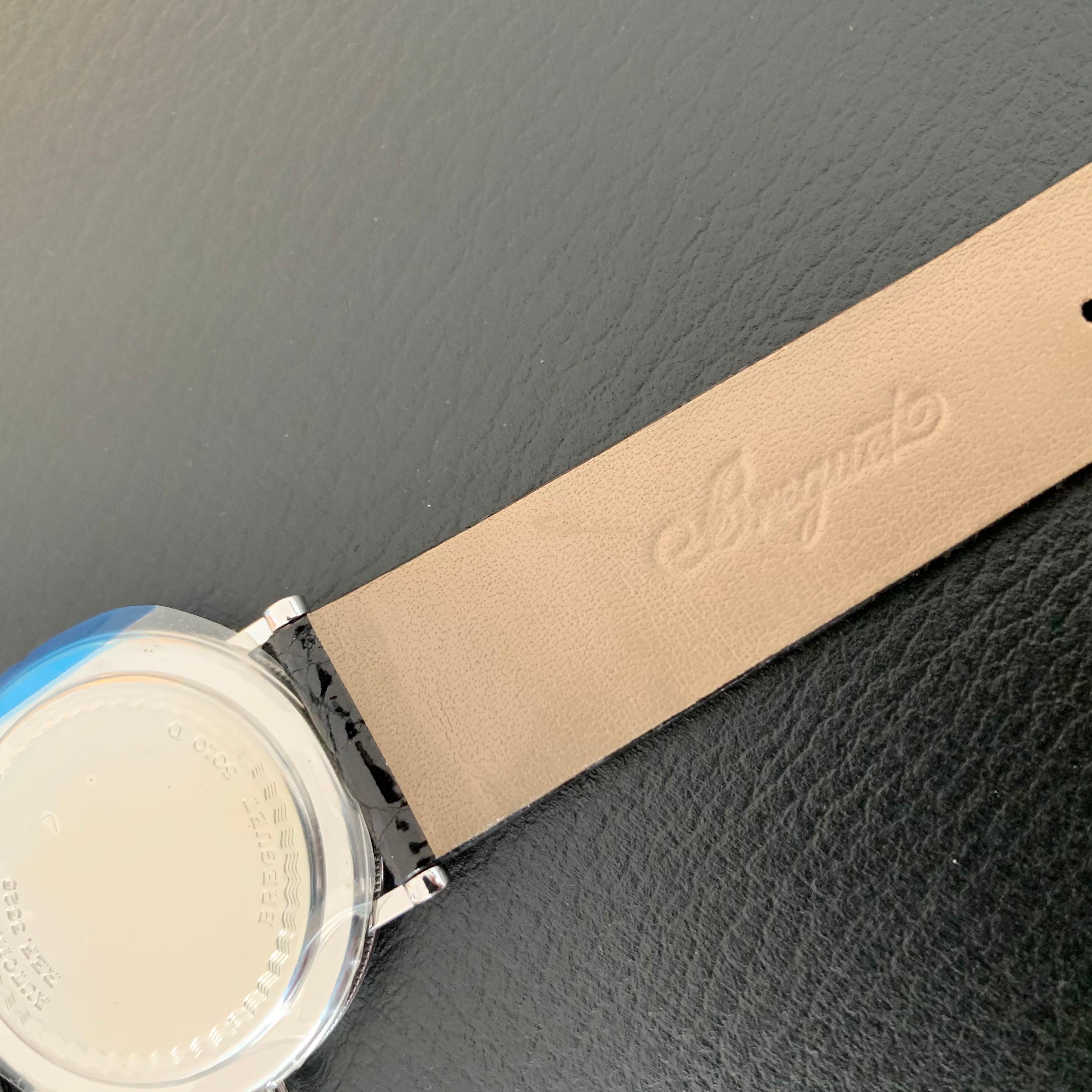 Breguet Classic 3325, 18 Karat White Gold, circa 1990 9