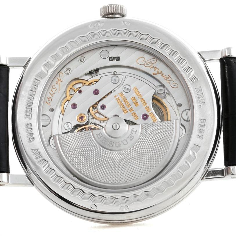 Breguet Classique 18 Karat White Gold Automatic Ultra Thin Watch 5157 1